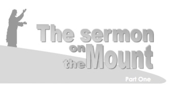Sermon on the Mount part 1 sermon series image.