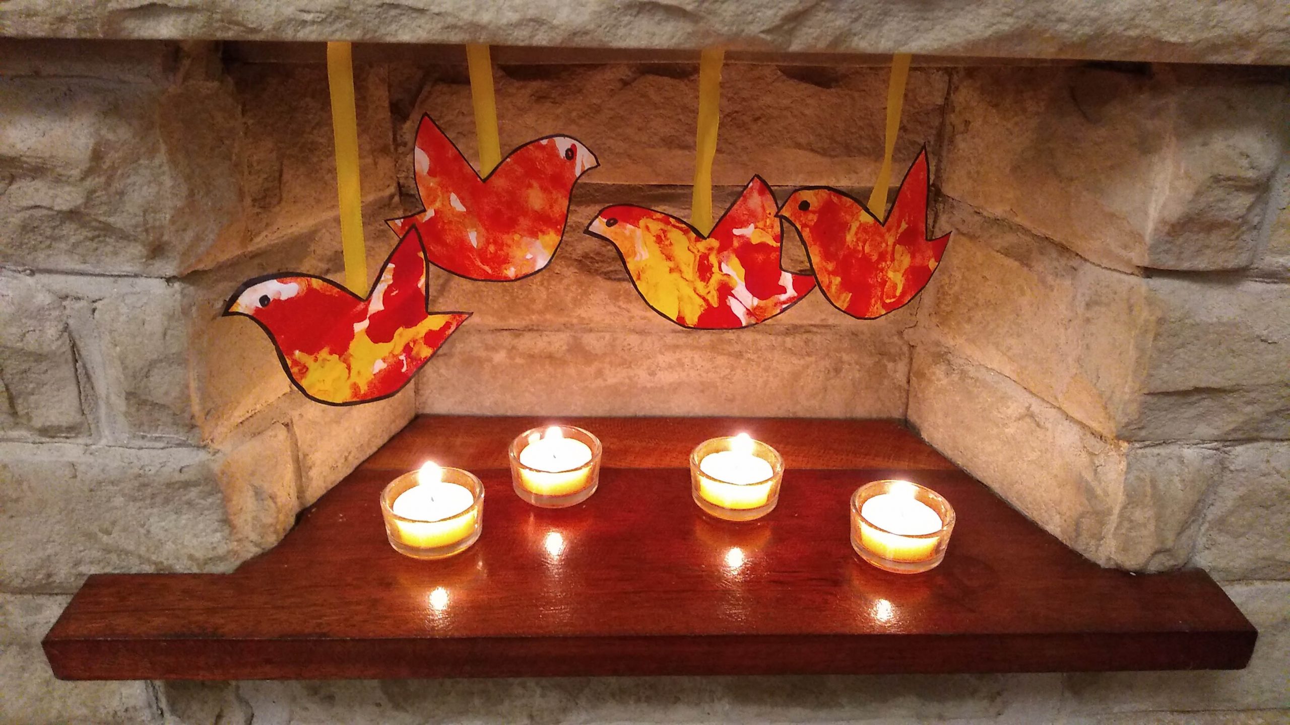 Doves, wind and flame!