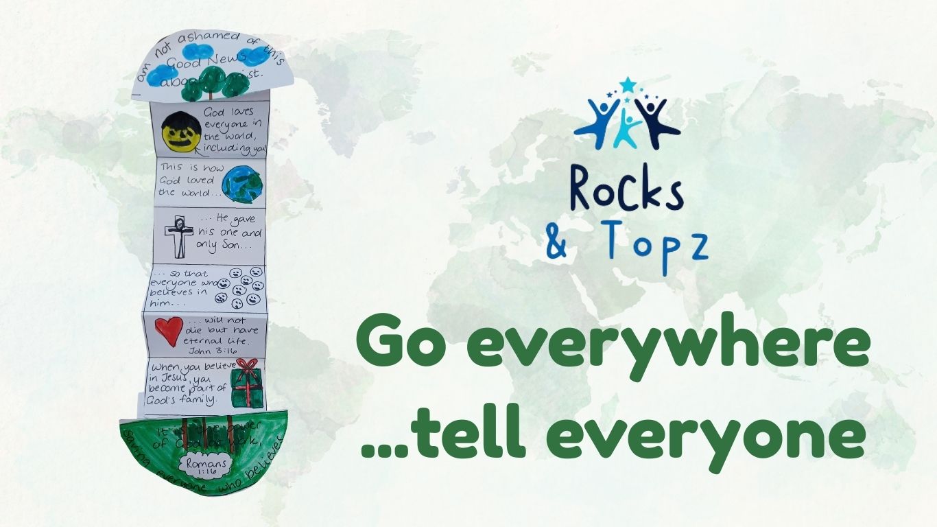 Go everywhere…tell everyone